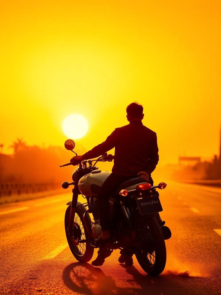 Bike Sunset