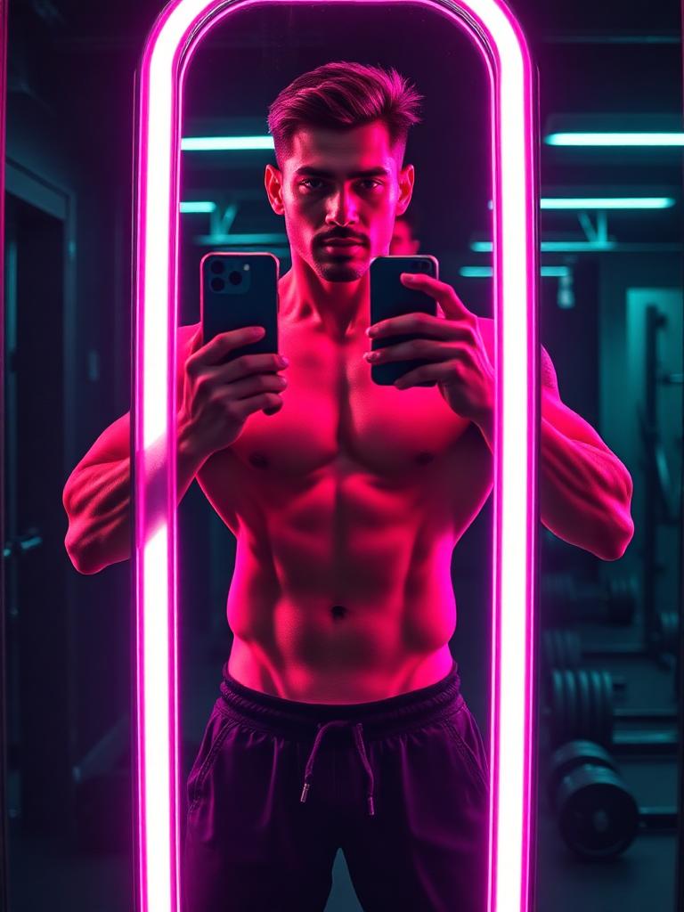 Gym Neon Attitude